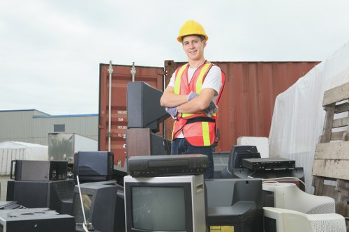 Efficient sorting of office items during clearance process