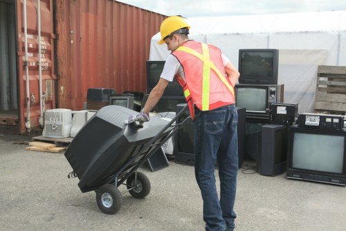 Safe disposal of hazardous building waste